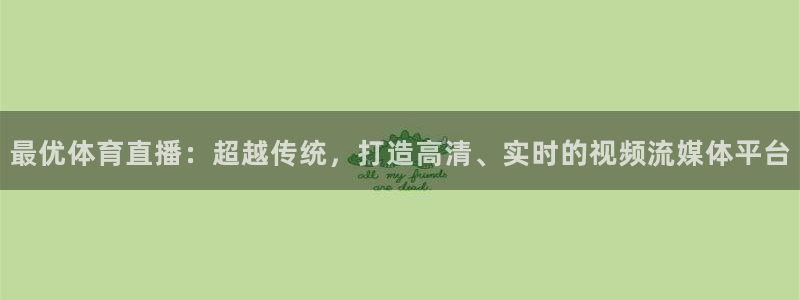 龙门直播英超：最优体育直播：超越传统，打造高清、实时的视频流媒体平台